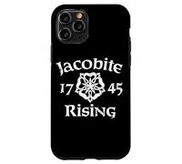 Jacobite Rising 1745 - Stampa invecchiata con rose bianche Custodia per iPhone 11 Pro