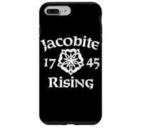 Jacobite Rising 1745 - Stampa invecchiata con rose bianche Custodia per iPhone 7 Plus/8 Plus