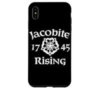 Jacobite Rising 1745 - Stampa invecchiata con rose bianche Custodia per iPhone XS Max