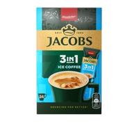 Jacobs 3 in 1 Ice Coffee, Caffè Istantaneo Freddo per Bevande Ghiacciate, Preparazione Rapida, 24 Tazze Monodose, Ideale per Caffè Freddo Cremoso e Rinfrescante - 304,8 g