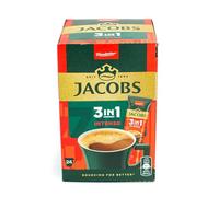 Jacobs 3 in 1 Intense - Mix Solubile per Caffè Cremoso, Pronto in 150ml, Confezione da 24 Bustine