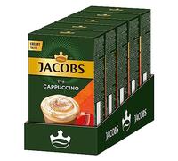 Jacobs Cappuccino Specialità di Caffè, Preparato Istantaneo Cremoso con Caffè Solubile, 40 Stick Monodose (5 x 8)
