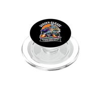 Jacob's Garage Hotrod Classic Car Design per il nome Jacob PopSockets PopGrip per MagSafe