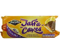 Jacob's Jaffa Cakes risigillabile 147g 10 torte spugnose con quel centro arancio squidgy
