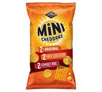 Jacobs Mini cheddars 6 Varietà Pack 2X rosso Leicester 2X Originale 2X Smokey Bqq
