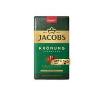 Jacobs - Miscela di Caffè Macinato Kronung - 12 confezioni da 250 gr (Totale 3 K