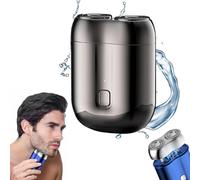 Jacooba Electric Razor - Ivyever Shaver - Floating 4D Shaving Head For Precision, Pocket Shaver Usb Mini Shavers, Portable Electric Travel Shaver, Ipx6 Waterproof Shaver(1Pc Gray)