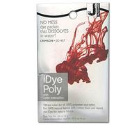 Jacquard iDye - Tintura per tessuti naturali, 14 g, colore: Cremisi