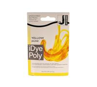 Jacquard iDye Poly Yellow - Tintura per tessuti in poliestere sintetico, materiali in nylon e componenti in plastica, colorazione semplice con una bustina solubile