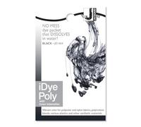 Jacquard iDye - Tintura per tessuti con fibre naturali, confezione da 14 g, colore: nero