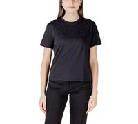 Jacqueline De Yong Black Cotton T-Shirt - IT38|XS