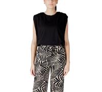 Jacqueline De Yong Black Cotton Top - IT40|S