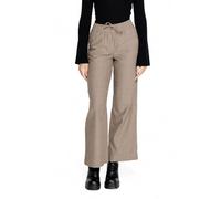 Jacqueline De Yong Brown Cotton Pant - S/32