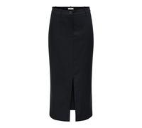 Jacqueline De Yong Gray Polyester Long Skirt - IT44|L