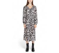 Jacqueline De Yong Gray Viscose Long Dress - IT42|M