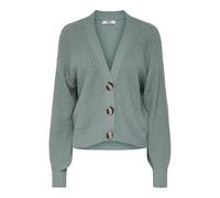JACQUELINE de YONG Jdyjusty L/S Cardigan Corto Knt Noos Maglione, Abyss, M Donna