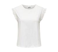 JACQUELINE de YONG Jdysalva Life S/L Crochet Top Jrs, Ballerino di Nuvola, L Donna