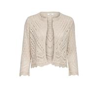 JACQUELINE DE YONG Jdysun 3/4 Cropped Cardigan Knt, Tapioca, M Donna