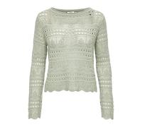 Jacqueline De Yong Jdysun Lay L/S Boatneck Pullov. Knt Noos Maglione Lavorato a Maglia, Desert Sage, S Donna
