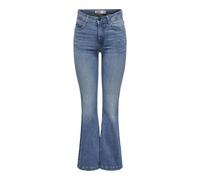 Jacqueline de Yong NOS JDYELIA Flared RW DNM Noos Jeans, Medium Blue Denim, 28 Donna