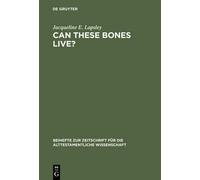 Jacqueline E. Lapsley Can These Bones Live? (Copertina rigida)