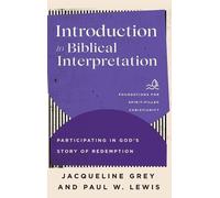 Jacqueline Grey Paul W L Introduction to Biblical Interpreta (Copertina rigida)