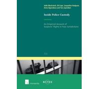 Jacqueline Hodg Inside Police Custody: An Empirical Account of Suspe (Tascabile)
