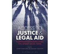 Jacqueline Hodgson Access to Justice and Legal Aid (Tascabile)
