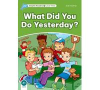 Jacqueline Marti Dolphin Readers: Level 3: What Did You Do Yesterday (Tascabile)