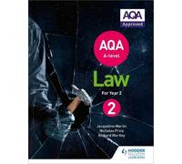 Jacqueline Martin Nicholas Price Richard Wor AQA A-level Law for Ye (Tascabile)