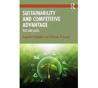 Jacqueline P Mundkur Srinivasan. R. Sustainability and Competitive A (Tascabile)