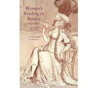 Jacqueline Pearson Women's Reading in Britain, 1750-1835 (Tascabile)