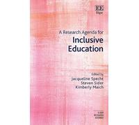 Jacqueline Specht A Research Agenda for Inclusive Education (Copertina rigida)