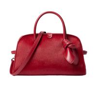 Jacquemus, ,Bags ,Donna ,Rosso ,ONE SIZE Borsa da bowling morbida e piccola