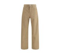 Jacquemus Beige Cotton Straight-Leg Jeans - W33