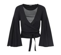 Jacquemus, ,Blouses & Shirts ,Donna ,Nero ,M Le Cache Coeur Ventadou Top