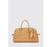 JACQUEMUS Borsa Le Turismo in camoscio intrecciato OS Cammello