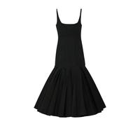 Jacquemus, ,Dresses ,Donna ,Nero ,XS Abito Nero Piegato Agave