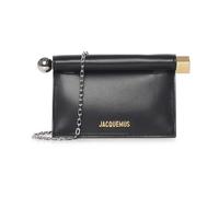 Jacquemus - La Petite Pochette Rond Carré - - Bags - Donna - Nero - ONE SIZE