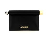 Jacquemus - La Petite Pochette Rond Carré - - Bags - Donna - Nero - ONE SIZE