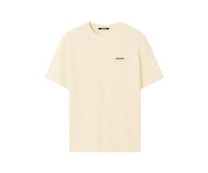 Jacquemus - Le T-Shirt Gros Grain - - Tops - Uomo - Beige - XS