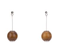 Jacquemus - Les Grandes Boucles Nodo - - Accessories - Donna - Marrone - ONE SIZE