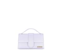 Jacquemus White Calf Leather Bos Taurus Handbag