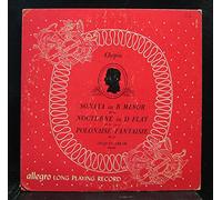 Jacques Abram Chopin Sonata Nocturne Polonaise vinyl record
