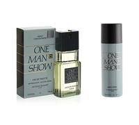 JACQUES BOGART ONE MAN SHOW EAU DE TOILETTE & DEODORANT SPRAY PACCHETTO COMBI...