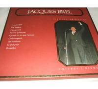 JACQUES BREL - JACQUES BREL VERSIONS ORIGINALES COFFRET 3 DISQUES.