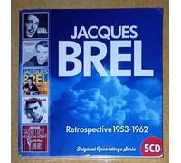 Jacques Brel - Retrospective 1953 / 1962 (BOX 5 CD) Nuovo Sigillato