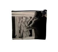 Jacques Chirac Collection President France Vintage Photo Retro - Astuccio per trucco in tela effetto lino - Astuccio da toilette - Portamonete, Acconciatura, 15 x 10 cm, Astuccio per il trucco