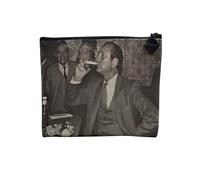 Jacques Chirac Collection President France Vintage Photo Retro - Astuccio per trucco in tela effetto lino - Astuccio da toilette - Portamonete, Vaso, 15 x 10 cm, Astuccio per il trucco