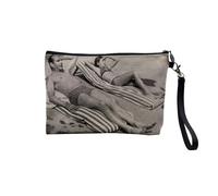 Jacques Chirac Collection President France Vintage Photo Retro - Astuccio per trucco in tela effetto lino - Astuccio da toilette - Portamonete, Spiaggia, 23.5 x 15 cm, Astuccio per il trucco